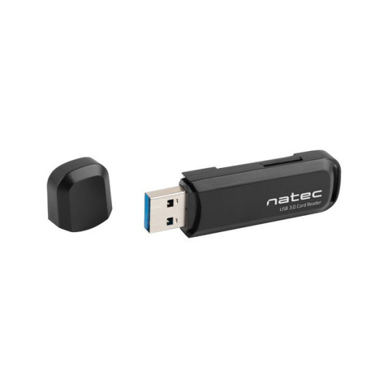 Czytnik kart pamięci Scarab 2 SD/Micro SD, USB 3.0 Czarny 