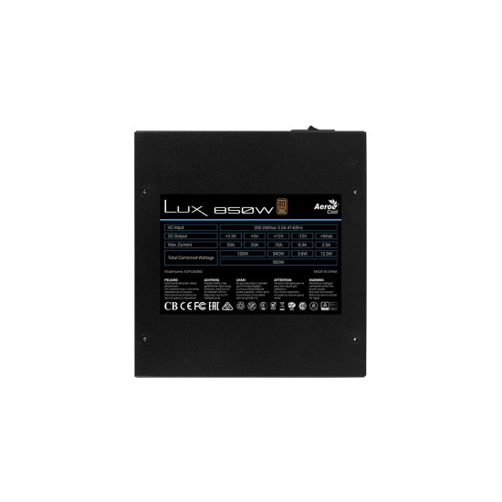 Zasilacz LUX 850W 80+ Bronze ATX