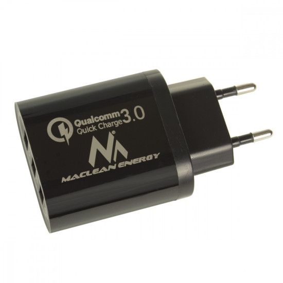 Ładowarka sieciowa QC 3xUSB MCE479B 