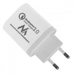 Ładowarka sieciowa QC 3xUSB MCE479W 