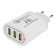 Ładowarka sieciowa QC 3xUSB MCE479W 