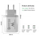 Ładowarka sieciowa QC 3xUSB MCE479W 