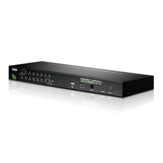 Przełącznik 16-Port PS/2-USB VGA KVM Switch W/Chain 