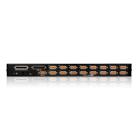 Przełącznik 16-Port PS/2-USB VGA KVM Switch W/Chain 