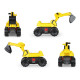 Koparka Giga Trucks w kartonie