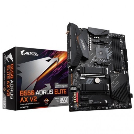 Płyta główna B550 AORUS ELITE AX V2 AM4 4DDR4 HDMI/DP M.2 ATX 