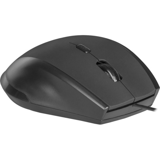 Mysz optyczna ACCURA MM-362 1600dpi 6P Czarna