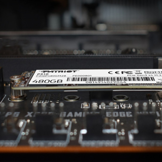 Dysk SSD P310 480GB M.2 2280 1700/1500 PCIe NVMe Gen3 x 4
