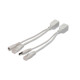 Zestaw pasywnych kabli PoE FastEthernet 10/100Mbps DC 5.5mm/2.1mm
