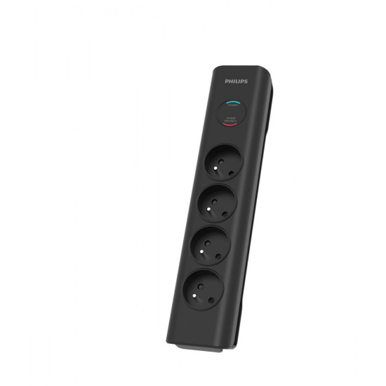 Listwa antyprzepięciowa SPN7040BA/60 4 gniazda AC, 2m Czarna 