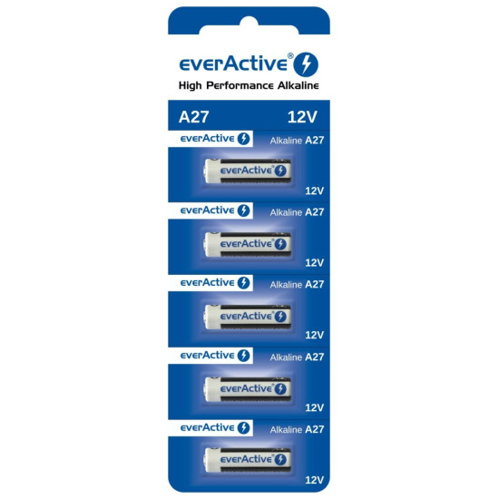 Baterie alkaliczne 27A 12V blister 5 szt. 