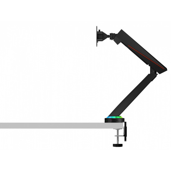 Uchwyt na monitor IB-MSG303BL-T do 32 cali z USB HUB iRGB i podświetleniem