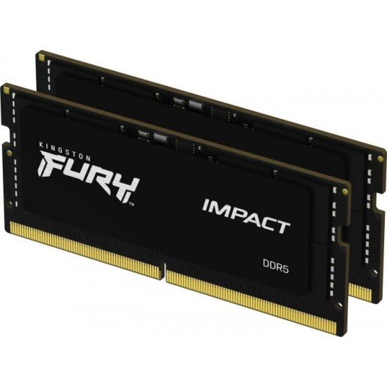 Pamięć DDR5 SODIMM Fury Impact  64GB(2*32GB)/4800  CL38 