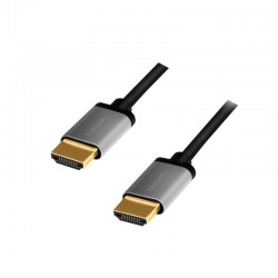 Kabel HDMI 4K/60Hz, aluminium 1m Czarny