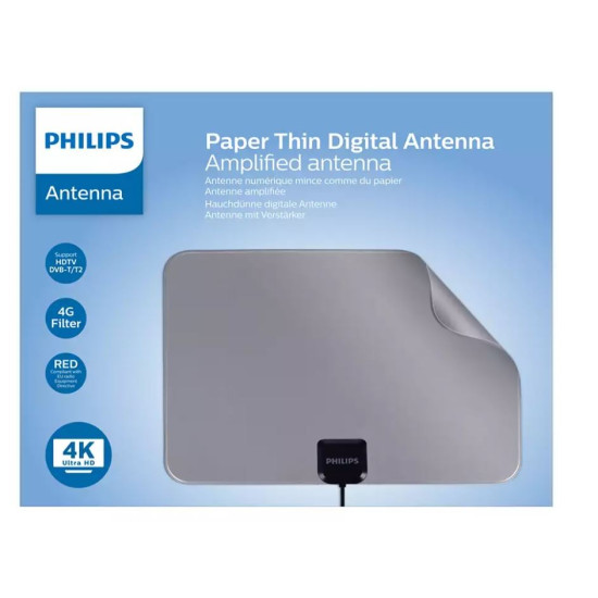 Antena wewnętrzna 2m 3G/4G filter RED
