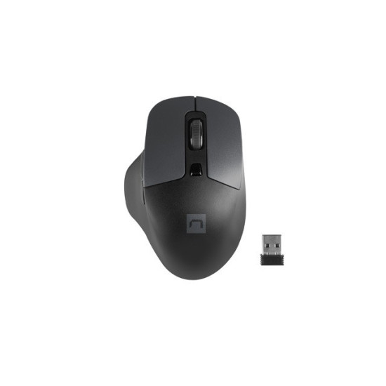 Mysz bezprzewodowa Blackbird 2 1600 DPI z cichym klikiem Czarna 