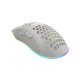 Mysz Krypton 555 8000DPI podświetlenie RGB Biała 