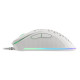 Mysz Krypton 555 8000DPI podświetlenie RGB Biała 