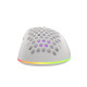 Mysz Krypton 555 8000DPI podświetlenie RGB Biała 