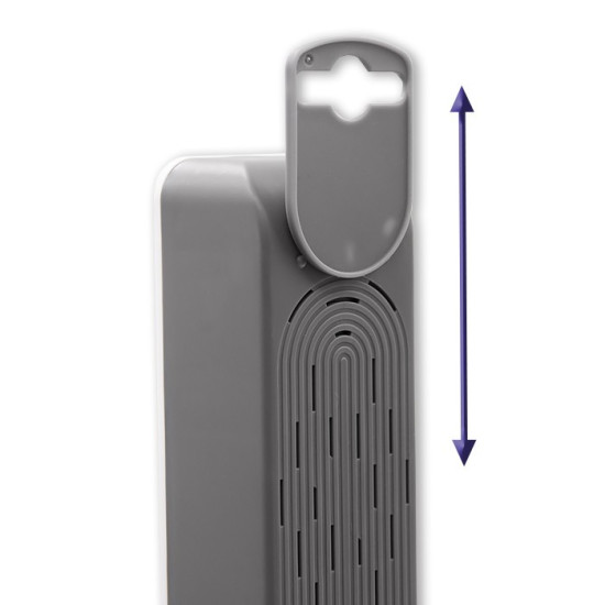 Listwa zasilająca | 4 gniazda | 1.8m | Biało-szara 