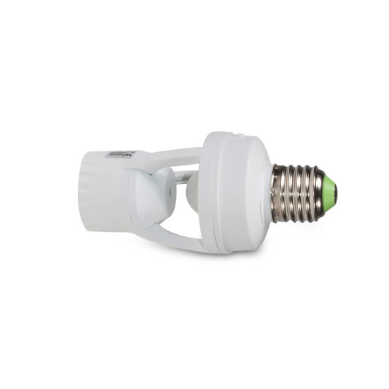 Oprawa żarówki z czujnikiem ruchu zmierzchu 360°  MCE24