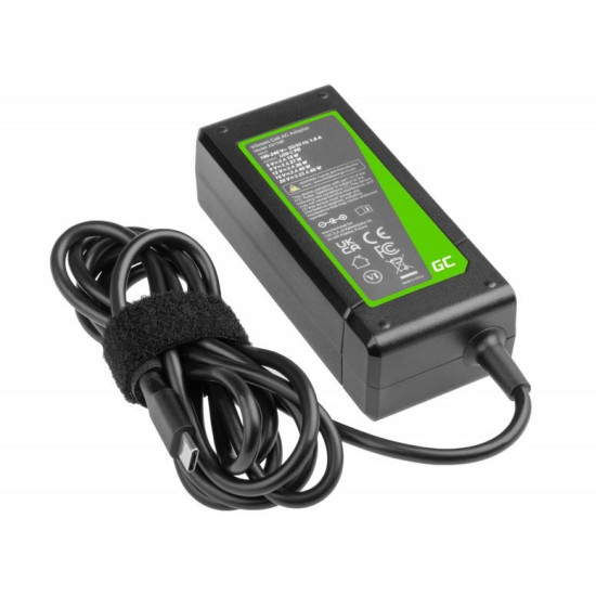 Zasilacz GC USB-C 65W 5V-9V-12V-15V/3A, 20V/3.25A Power Delivery 