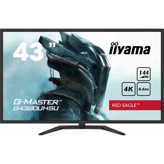 Monitor 43 cale G4380UHSU-B1 4K, VA, 2xHDMI, DP, 0,4ms, 550cd/m2, USB3.0 