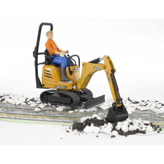 Mikrokoparka JCB 8010 CTS z figurką