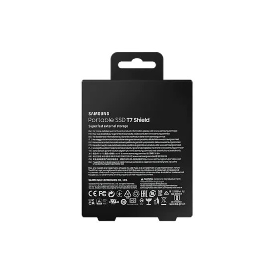 Dysk SSD T7 Shield 2TB USB 3.2, czarny