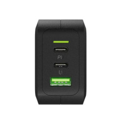 Ładowarka sieciowa PowerGaN 65W PD 3.0 QC 3.0 2xUSB-C 1xUSB-A 