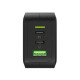 Ładowarka sieciowa PowerGaN 65W PD 3.0 QC 3.0 2xUSB-C 1xUSB-A 
