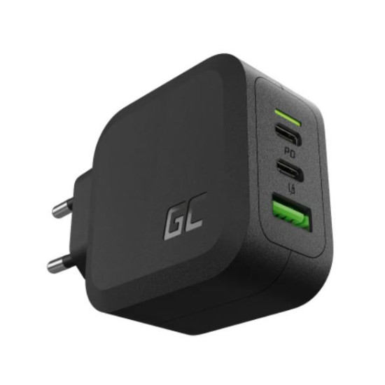 Ładowarka sieciowa PowerGaN 65W PD 3.0 QC 3.0 2xUSB-C 1xUSB-A 