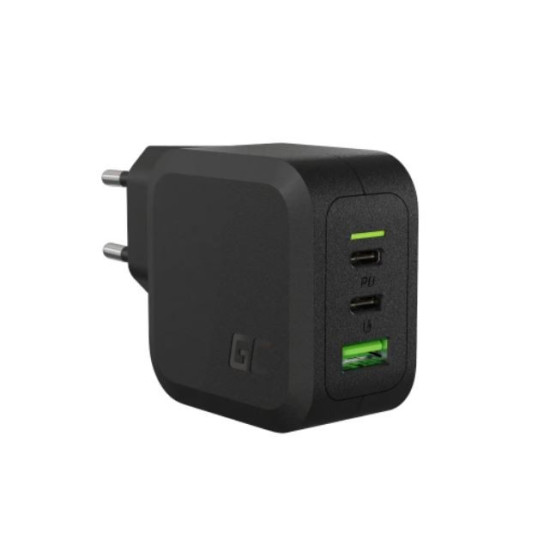 Ładowarka sieciowa PowerGaN 65W PD 3.0 QC 3.0 2xUSB-C 1xUSB-A 