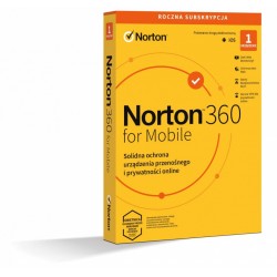 Norton360 Mobile PL 1 użytkownik, 1 urządzenie, 1 rok 21426915