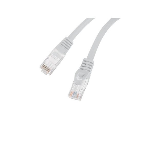 Patchcord kat.6 UTP LSZH CU 3m szary fluke passed