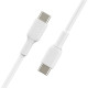 Kabel Booster Charge USB-C/USB-C PVC 2m, biały