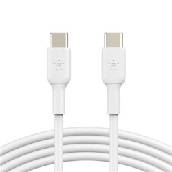 Kabel Booster Charge USB-C/USB-C PVC 2m, biały