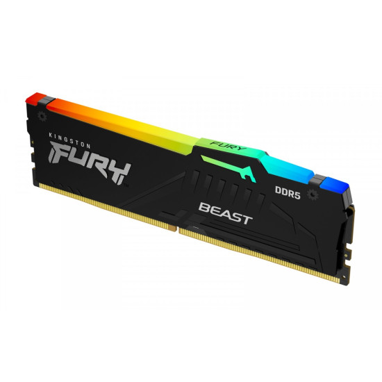 Pamięć DDR5 Fury Beast RGB 32GB(2*16GB)/5200 CL40