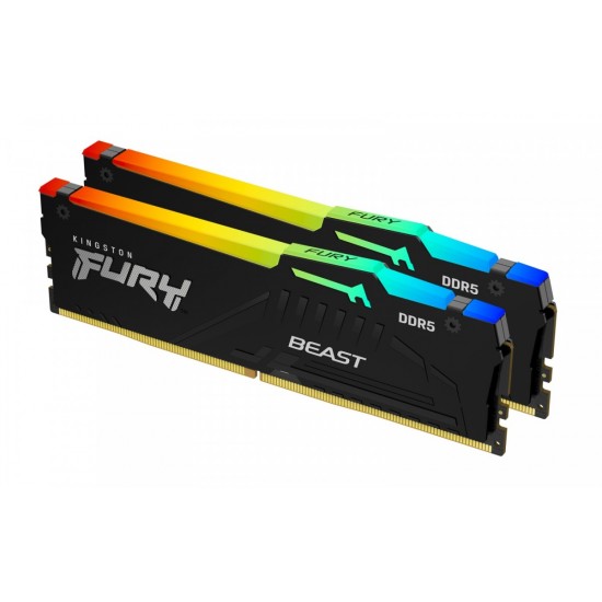Pamięć DDR5 Fury Beast RGB 32GB(2*16GB)/5600 CL40