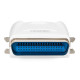 Serwer wydruku Fast Ethernet 1-port 1xLPT, 1xRJ-45