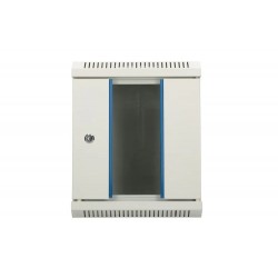 Szafa rack 6U 10 cali szara wisząca 