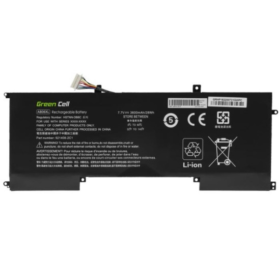 Bateria AB06XL 7,7V 3600mAh do HP Envy 13-AD