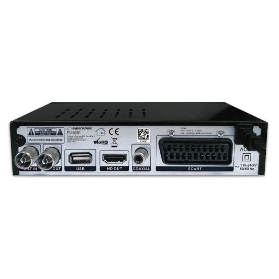 Tuner EV106P DVB-T/T2 H.265/HEVC 