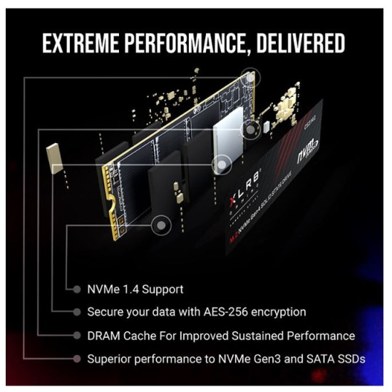 Dysk SSD 4TB M.2 2280 CS3140 M280CS3140-4TB-RB 