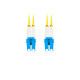 Patchcord światłowodowy Sm Lc/Upc-Lc/Upc Duplex 3.0Mm 3M żółty