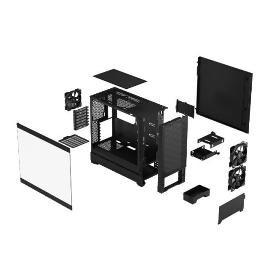 Obudowa Pop Air Black TG Clear Tint 