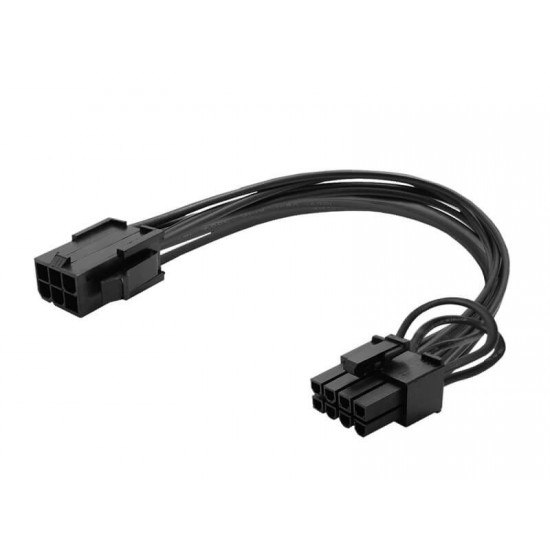 Kabel zasilający 6 pin - 8 pin (6+2) PCI Express, AK-49