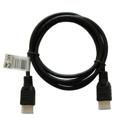 Kabel HDMI (M) 2m, czarny, złote końcówki, v1.4 high speed, ethernet/3D wielopak 10 szt.,  CL-05