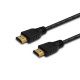 Kabel HDMI (M) 10m, czarny, złote końcówki, v1.4 high speed, ethernet/3D, CL-34