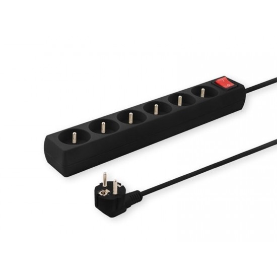 Listwa zasilająca 6 gniazd 5m, LZ-04